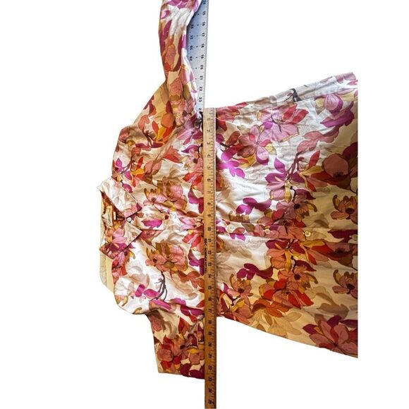 Cold water creek long sleeve floral button up - Picture 10 of 13